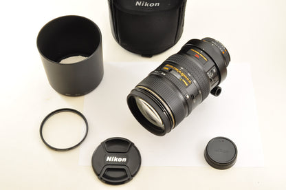 [Top Mint] Nikon AF NIKKOR 80-400mm f/4.5-5.6 D ED VR Zoom Lens Ship from USA