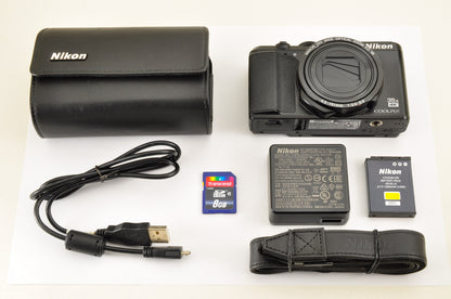 [Top Mint] Nikon COOLPIX A900 Black 20.3MP Compact Digital Camera Ship from US