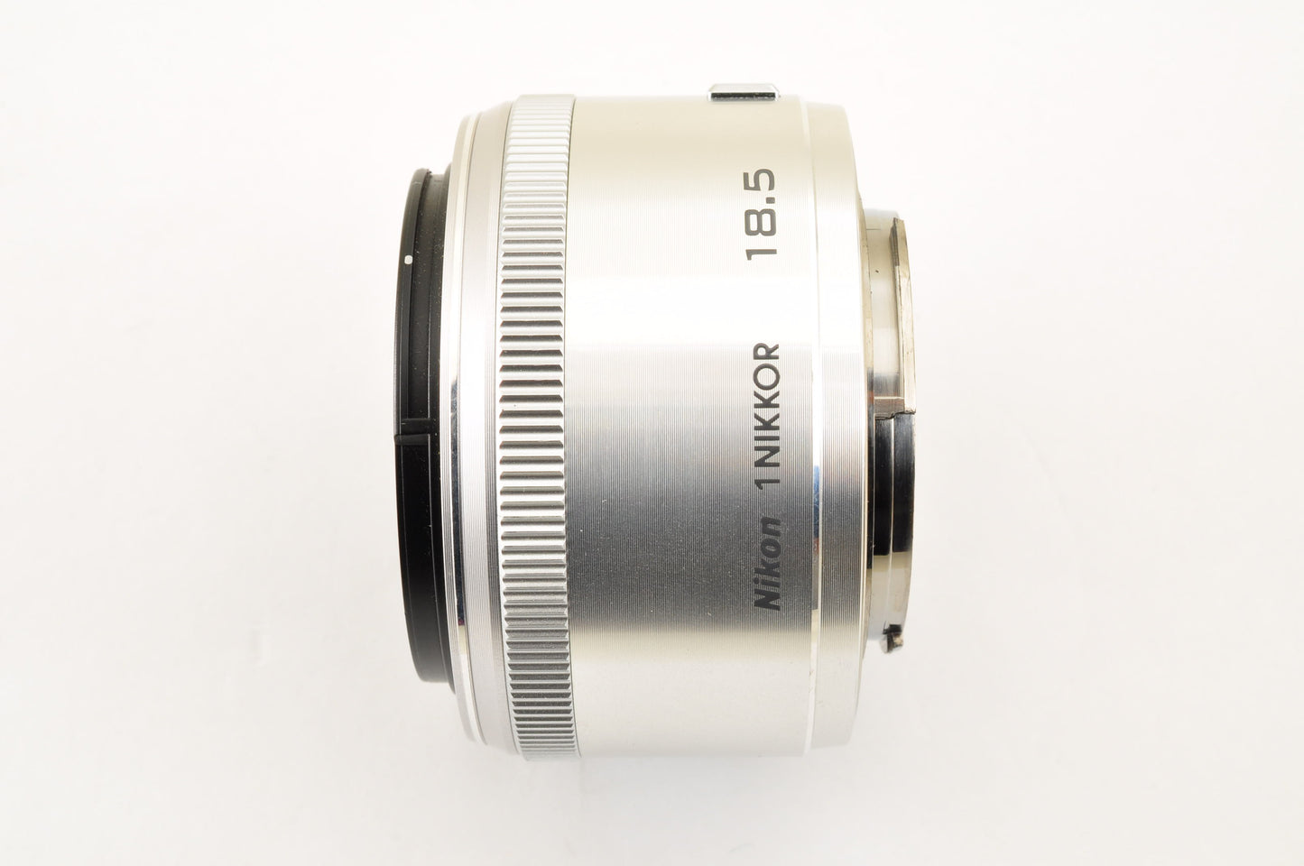[US Duty Paid] Nikon 1 Nikkor 18.5mm F/1.8 Silver Lens for Nikon 1 mount US Ship