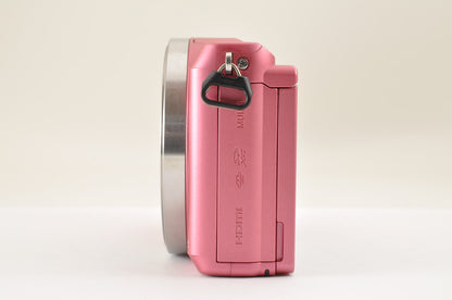 [US Duty Paid] SONY Alpha A5000 Digital Camera PINK & SELP1650 Lens English OK!
