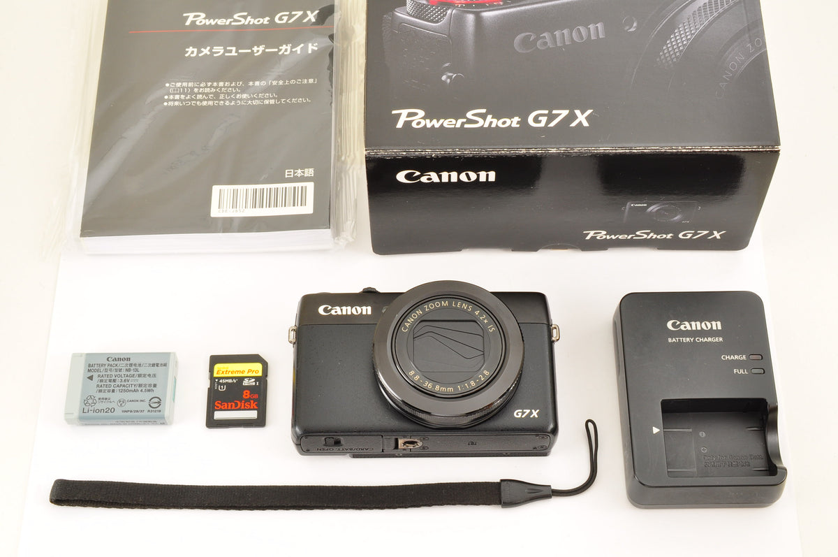 [Top Mint+ in BOX] Canon PowerShot G7 X G7X 20.2MP Compact Digital Camera US OR