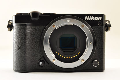 [Top Mint+ SC: 3467] Nikon 1 J5 Black W zoom kit 10-30mm & 30-110mm VR US Stock