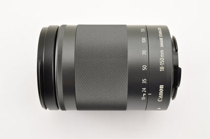[Top Mint] Canon EF-M 18-150mm f/3.5-6.3 IS STM Graphite Zoom Lens US OR Stock