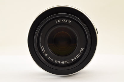 [Mint+] Nikon 1 NIKKOR 10-30mm & 30-110mm VR White W zoom Camera lens US Stock