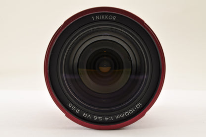 [Mint+++++] Nikon 1 NIKKOR 10-100mm F/4-5.6 VR ZOOM Lens RED Ship from US OR