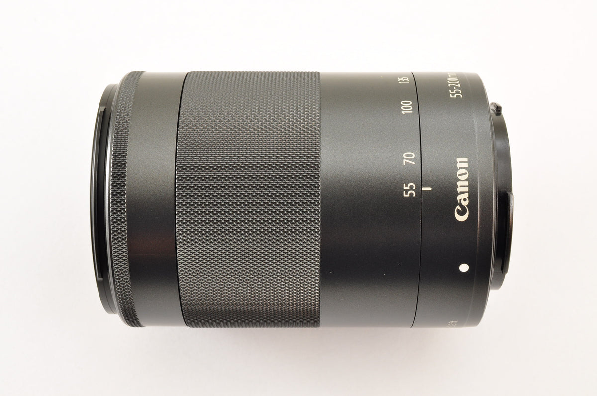 [Top Mint+++] Canon EF-M 55-200mm f/4.5-6.3 IS STM Black for EF-M Lens US Stock