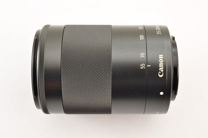 [Top Mint+++] Canon EF-M 55-200mm f/4.5-6.3 IS STM Black for EF-M Lens US Stock