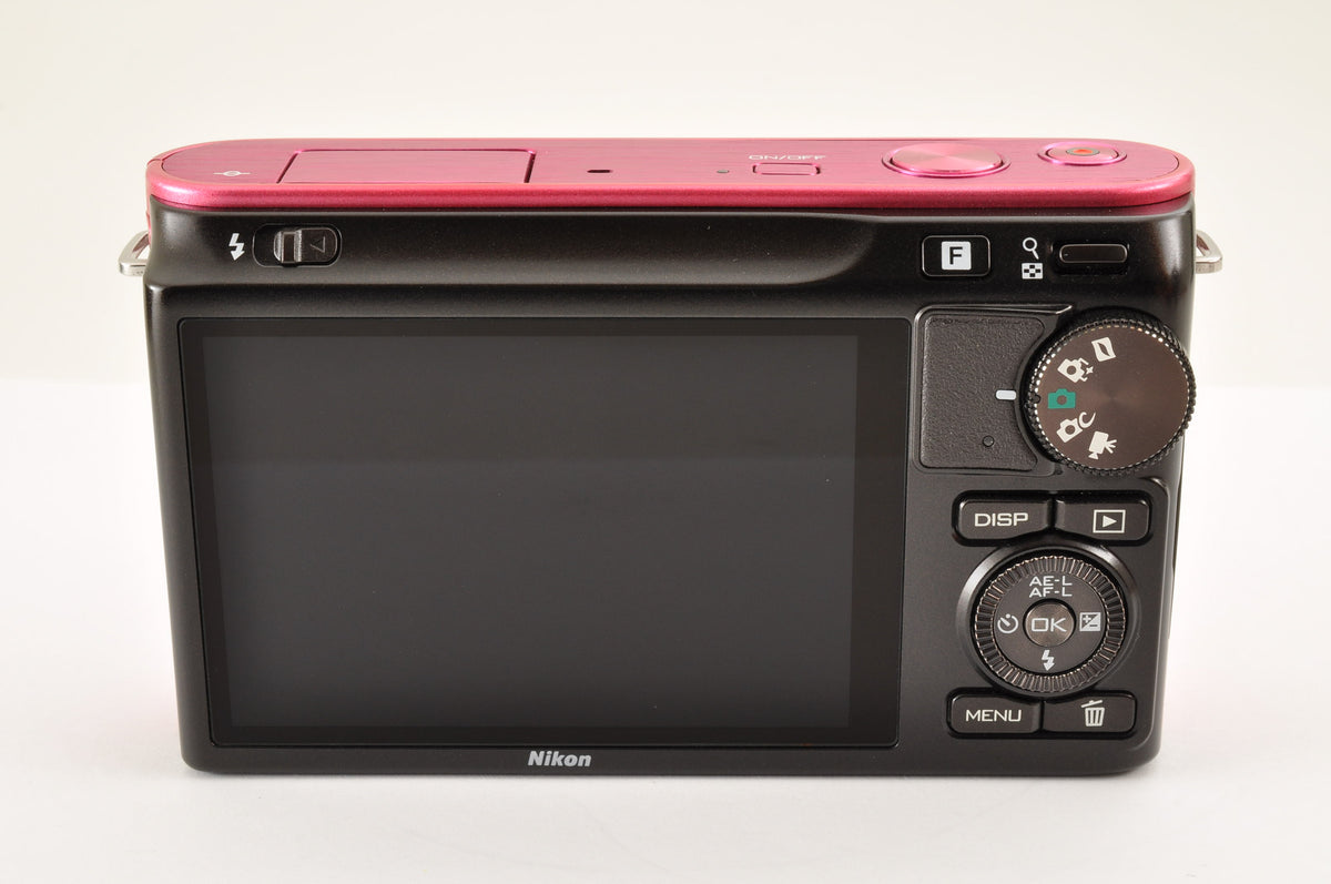 [Mint+++] Nikon 1 J2 Pink Digital Camera 10-30mm & 30-110mm Lens US OR Stock