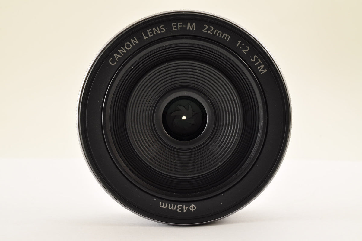 [Top Mint+] Canon EF-M 22mm f/2 STM AF Lens Silver for EOS EF-M Mount US OR Ship