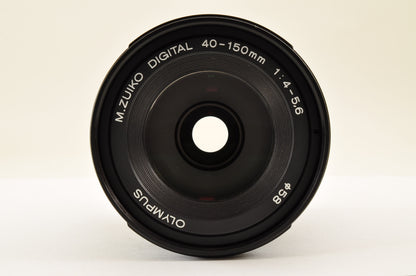 [Top Mint+] Olympus M.Zuiko Digital 40-150mm f/4-5.6 R ED Lens BLACK US Stock
