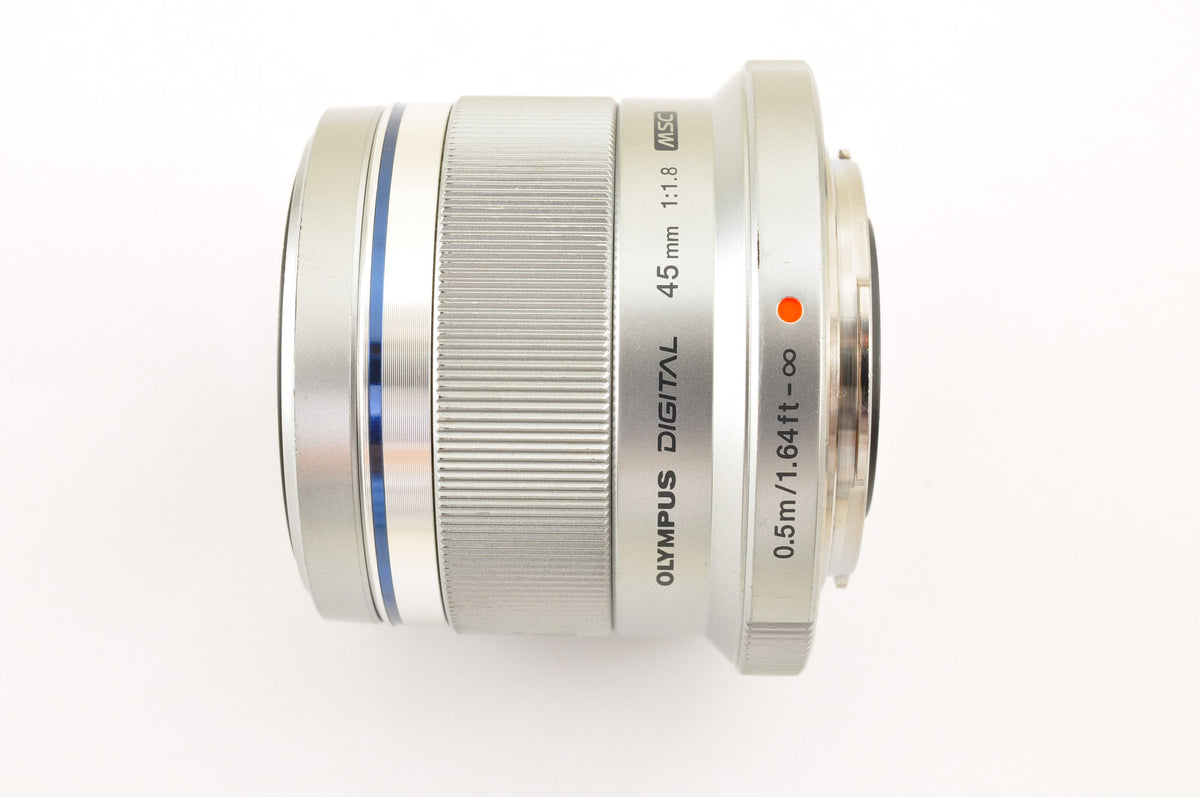 [Mint+++] Olympus M.Zuiko Digital 45mm F/1.8 Lens Silver Micro Four Thirds USA
