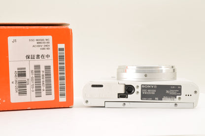 [Mint+++ in BOX] SONY Cyber-Shot DSC-WX500 White Compact Digital Camera US Stock