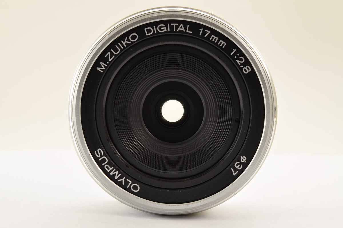 [Top Mint+] OLYMPUS M.ZUIKO DIGITAL 17mm f/2.8 Pancake Lens Silver  US OR Stock