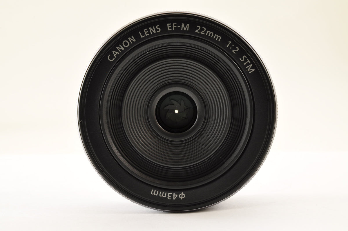 [Top Mint+] Canon EF-M 22mm f/2 STM AF Lens Silver for EOS EF-M Mount US OR Ship