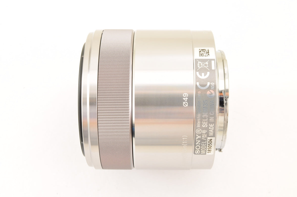 [Top Mint+++ in BOX] SONY E 30mm f/3.5 SEL30M35 SILVER E-Mount Macro Lens US OR