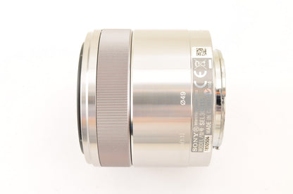 [Top Mint+++ in BOX] SONY E 30mm f/3.5 SEL30M35 SILVER E-Mount Macro Lens US OR