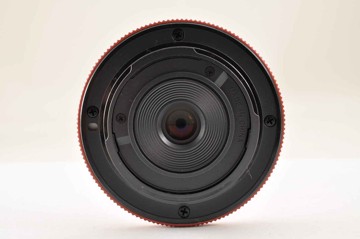 [US Duty Paid] Olympus Lens 15mm f/8 RED BCL-1580 Body Cap Lens for Pen USA