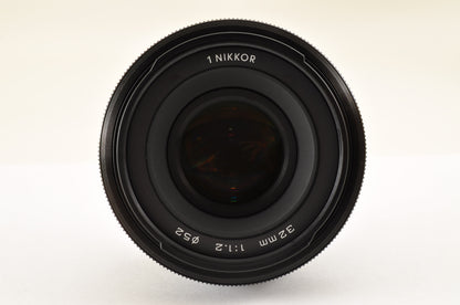 [Mint+++] Nikon 1 NIKKOR 32mm f/1.2 BLACK for Nikon CX Format RARE Ship from US