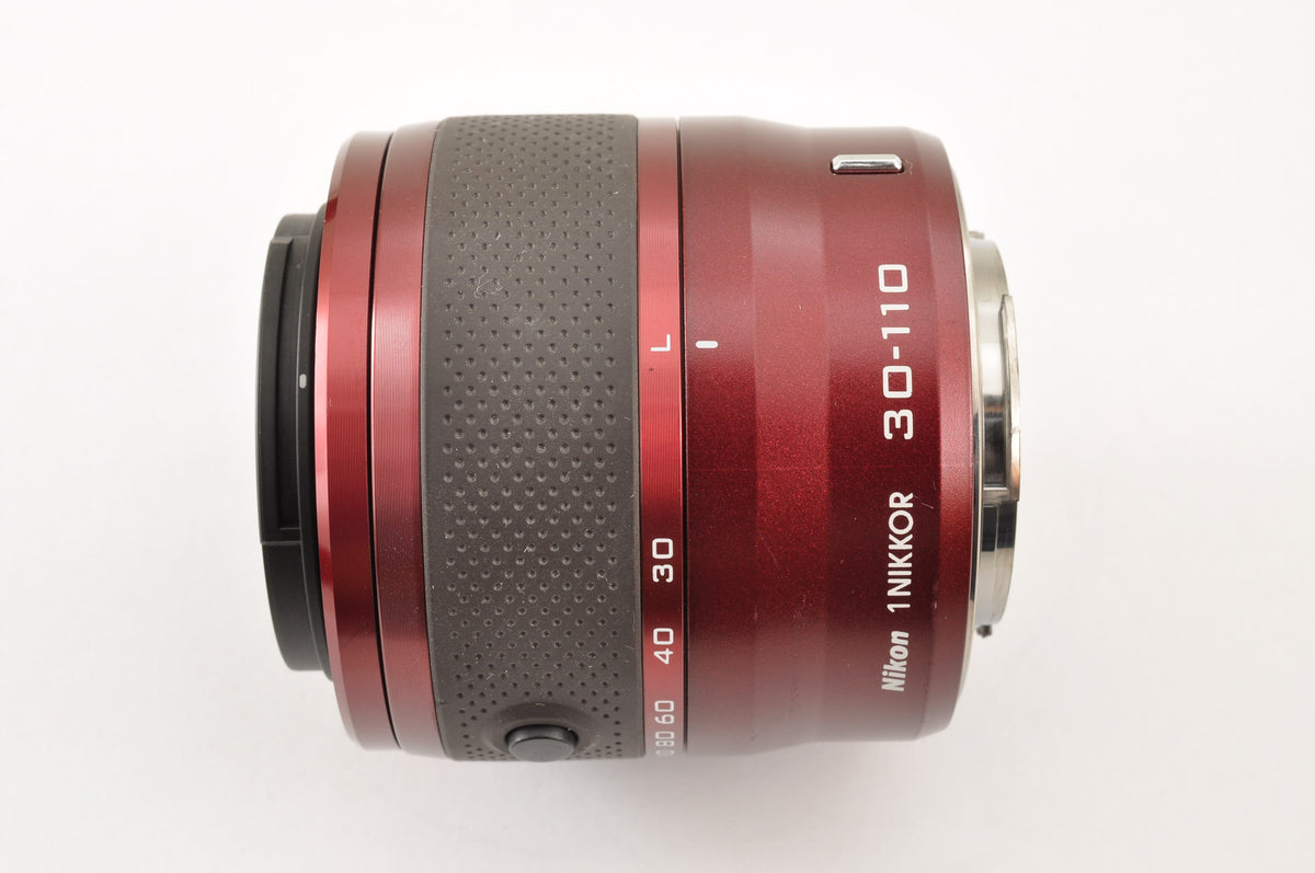 [Mint+++] Nikon 1 NIKKOR 30-110mm f/3.8-5.6 VR Red Zoom lens Ship from US OR