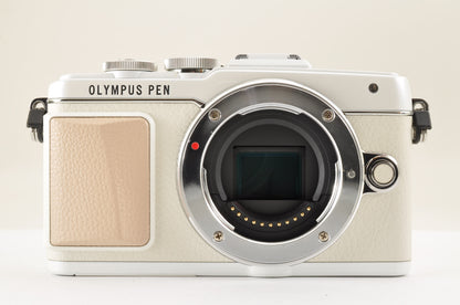 [US Duty Paid] OLYMPUS PEN E-PL7 Mirrorless Digital Camera 16.1MP W zoom Lens