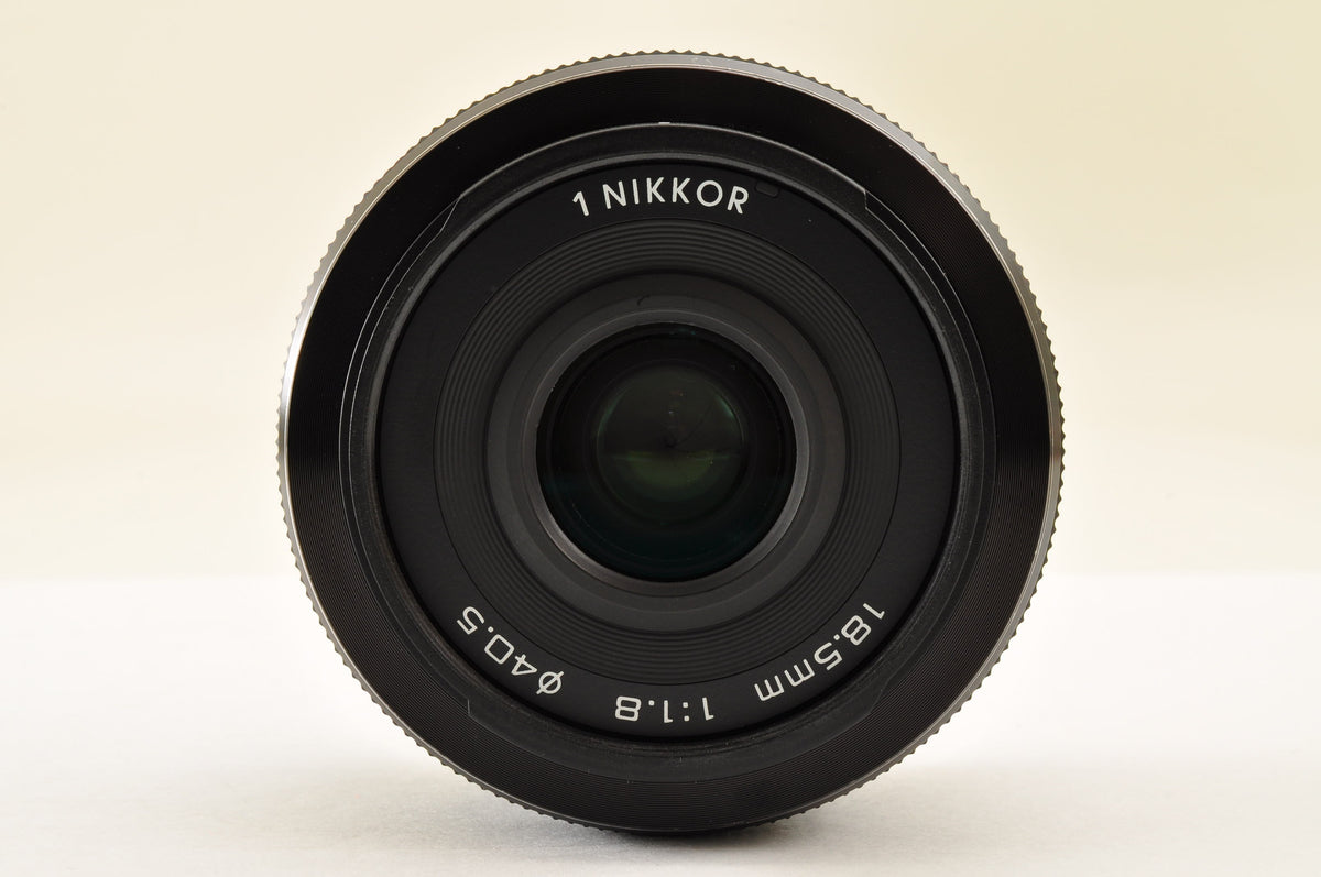 [US Duty Paid] Nikon 1 Nikkor 18.5mm F/1.8 Black Lens for Nikon 1 mount US Ship