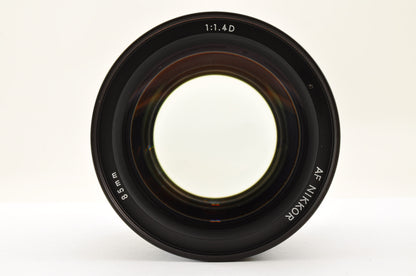 [Almost Mint] Nikon AF Nikkor 85mm F/1.4 D IF Portrait Prime Lens F Mount USA