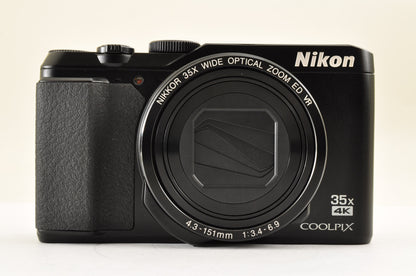 [Top Mint+ in BOX] Nikon COOLPIX A900 Black 20.3MP Compact Digital Camera OR USA