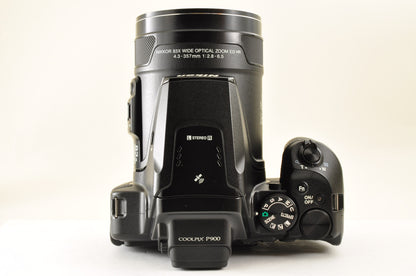 [Top Mint] Nikon COOLPIX P900 Compact Digital Camera 16MP 83x Zoom US OR Stock