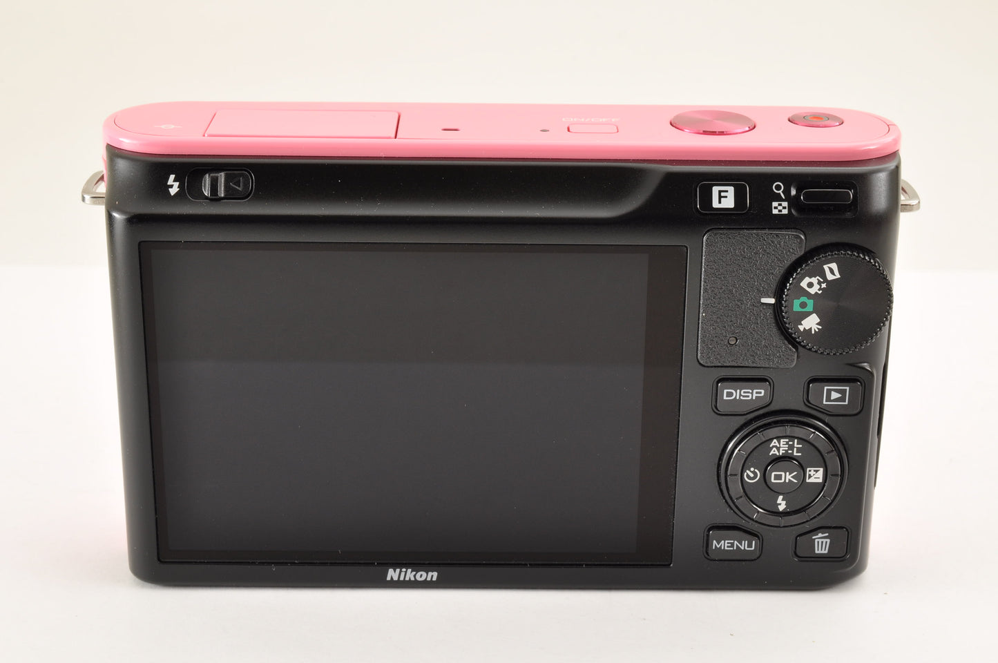 [Mint+++ SC:1653] Nikon 1 J1 Pink 10.1MP Mirrorless Camera 10-30mm & 30-110mm US