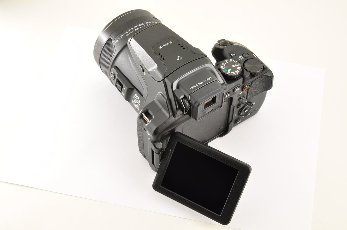 [Top Mint+] Nikon COOLPIX P900 Black 83x zoom 16MP Compact Digital Camera US OR