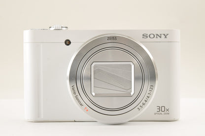 [Mint+++ in BOX] SONY Cyber-Shot DSC-WX500 White Compact Digital Camera US Stock