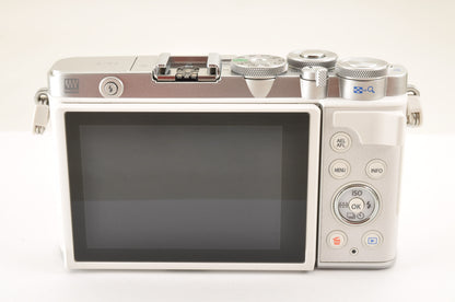 [Top Mint+++] OLYMPUS PEN E-P7 Mirrorless Camera White W zoom lens Kit US ships