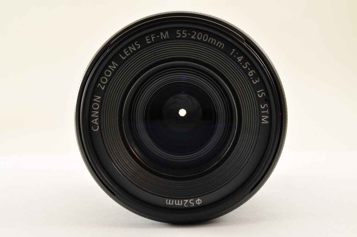 [Top Mint+++] Canon EF-M 55-200mm f/4.5-6.3 IS STM Black for EF-M Lens US Stock