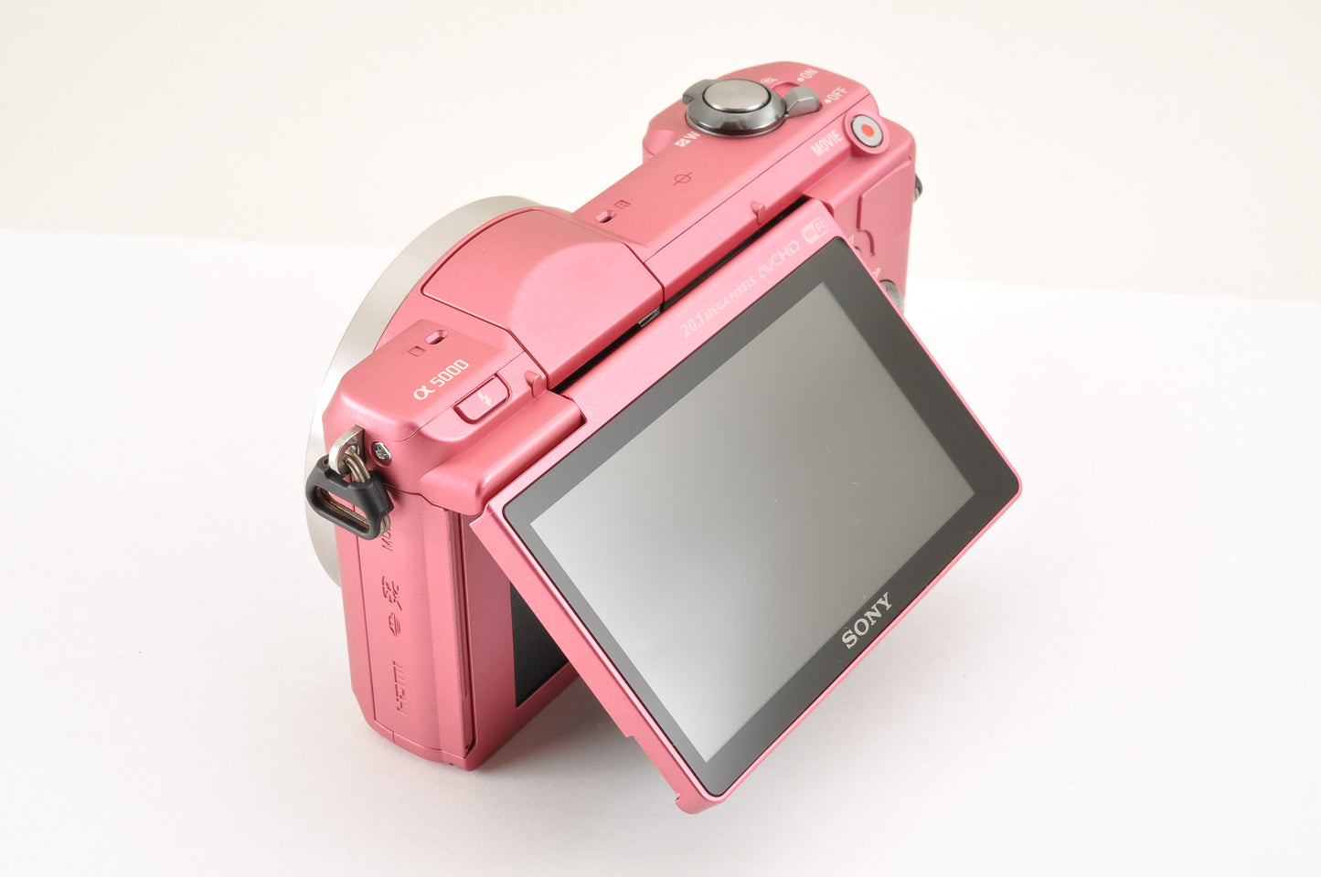 [US Duty Paid] SONY Alpha A5000 Digital Camera PINK & SELP1650 Lens English OK!