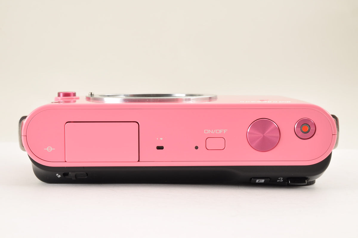 [Top Mint+] Nikon 1 J1 Pink 10.1MP Mirrorless Camera 10-30mm & 30-110mm US OR