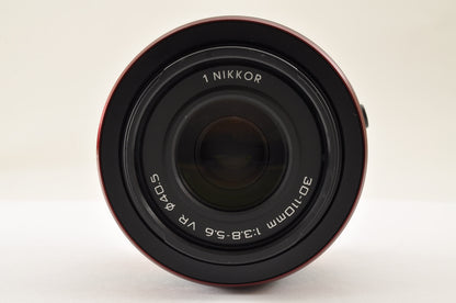 [Mint+++] Nikon 1 NIKKOR 30-110mm f/3.8-5.6 VR Red Zoom lens Ship from US OR