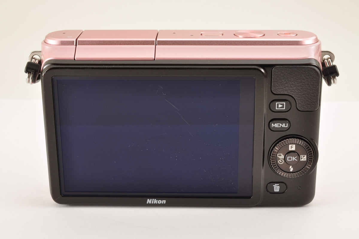 RARE! [Mint+] Nikon 1 S1 PINK Mirrorless Digital Camera  W zoom kit US OR Stock