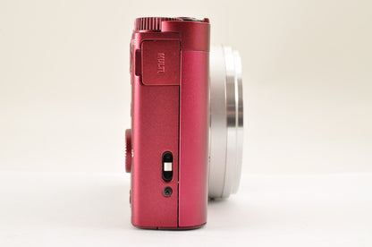 [US Duty Paid] Sony DSC-WX500 RED 18.2MP 30x Digital Camera Multilingual US Ship