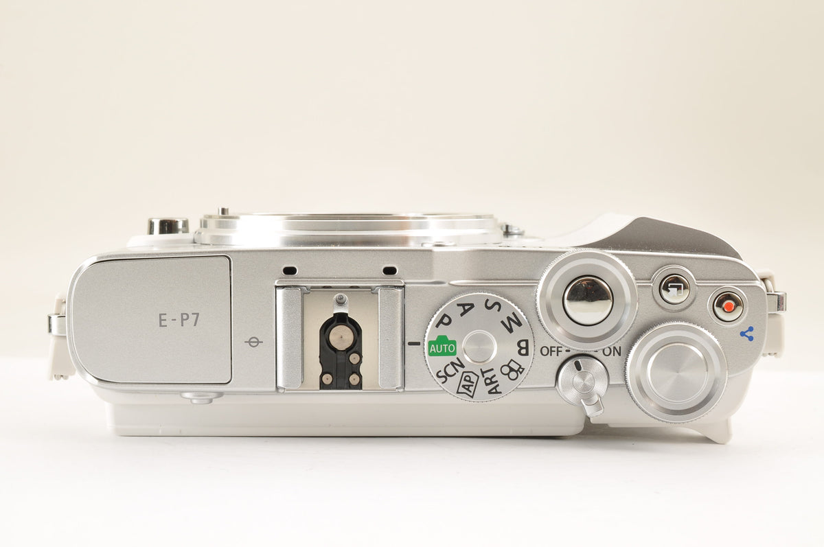 [Top Mint+++] OLYMPUS PEN E-P7 Mirrorless Camera White W zoom lens Kit US ships