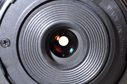 [Top Mint+++] Olympus Lens 15mm f/8 Black BCL-1580 Body Cap Lens for Pen US OR