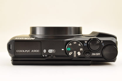 [Mint+++] Nikon COOLPIX A900 Black 20.3MP Compact Digital Camera US OR Stock