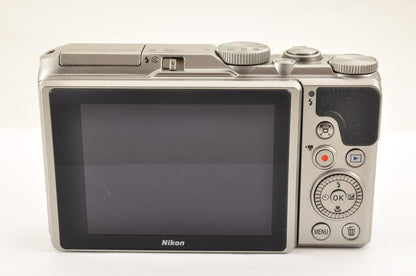 [Top Mint in BOX] Nikon COOLPIX A900 Silver 20.3MP Compact Digital Camera US OR