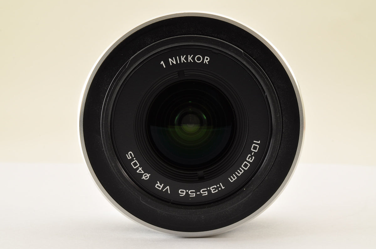 [Mint+] Nikon 1 NIKKOR 10-30mm & 30-110mm VR White W zoom Camera lens US Stock