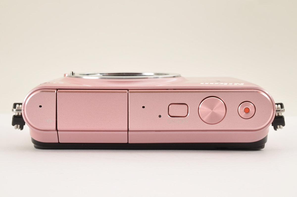 RARE! [Mint+] Nikon 1 S1 PINK Mirrorless Digital Camera  W zoom kit US OR Stock