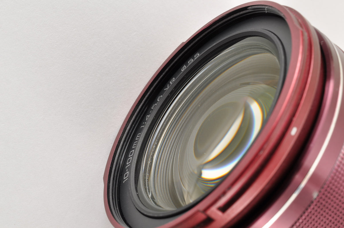 [Mint+++++] Nikon 1 NIKKOR 10-100mm F/4-5.6 VR ZOOM Lens RED Ship from US OR
