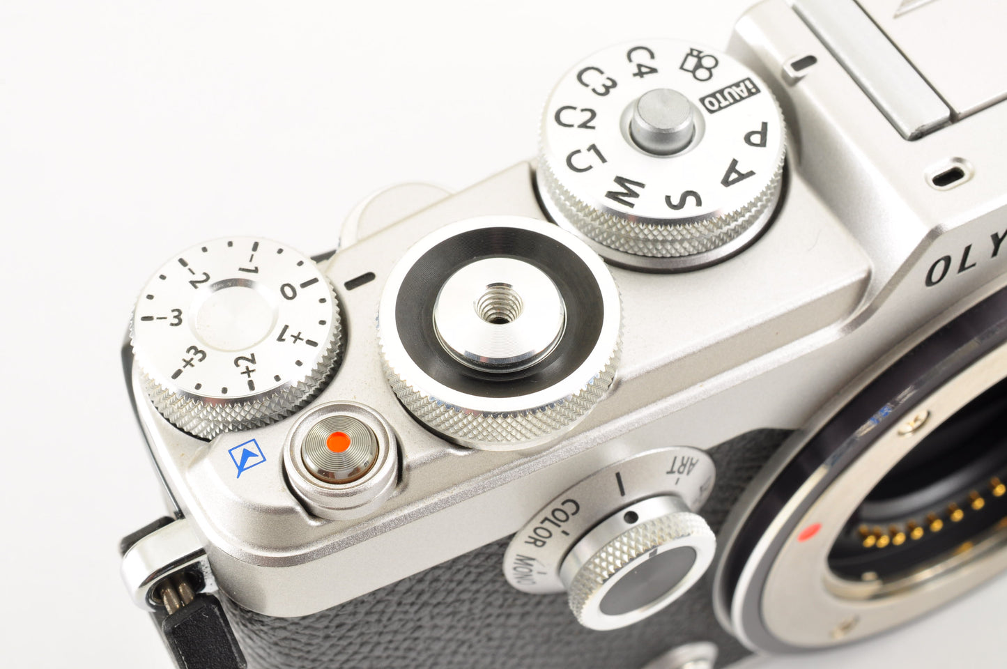 [US Duty Paid] Olympus PEN-F 20.3MP Digital Mirrorless  Silver Body Count: 14030