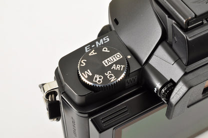 [Mint+++] OLYMPUS OM-D E-M5 Black Digital mirrorless w/ 12-50mm EZ Ship from US