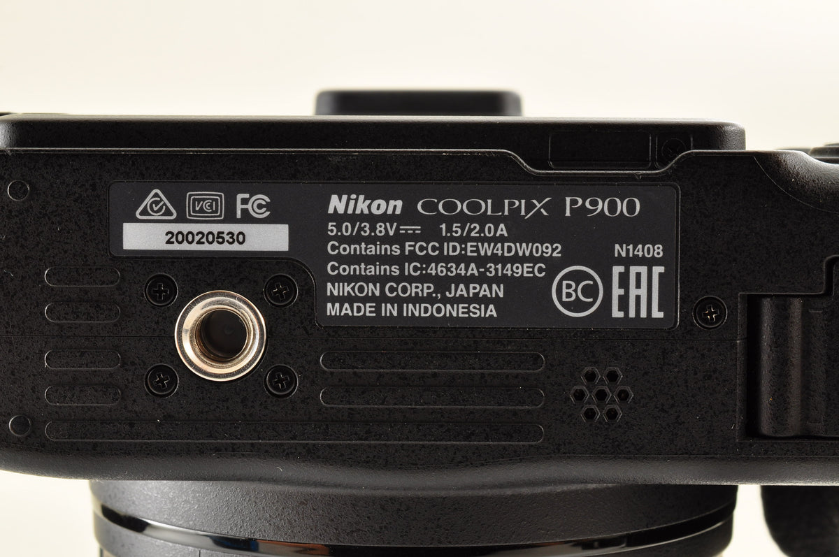 [Top Mint+] Nikon COOLPIX P900 Black 83x zoom 16MP Compact Digital Camera US OR