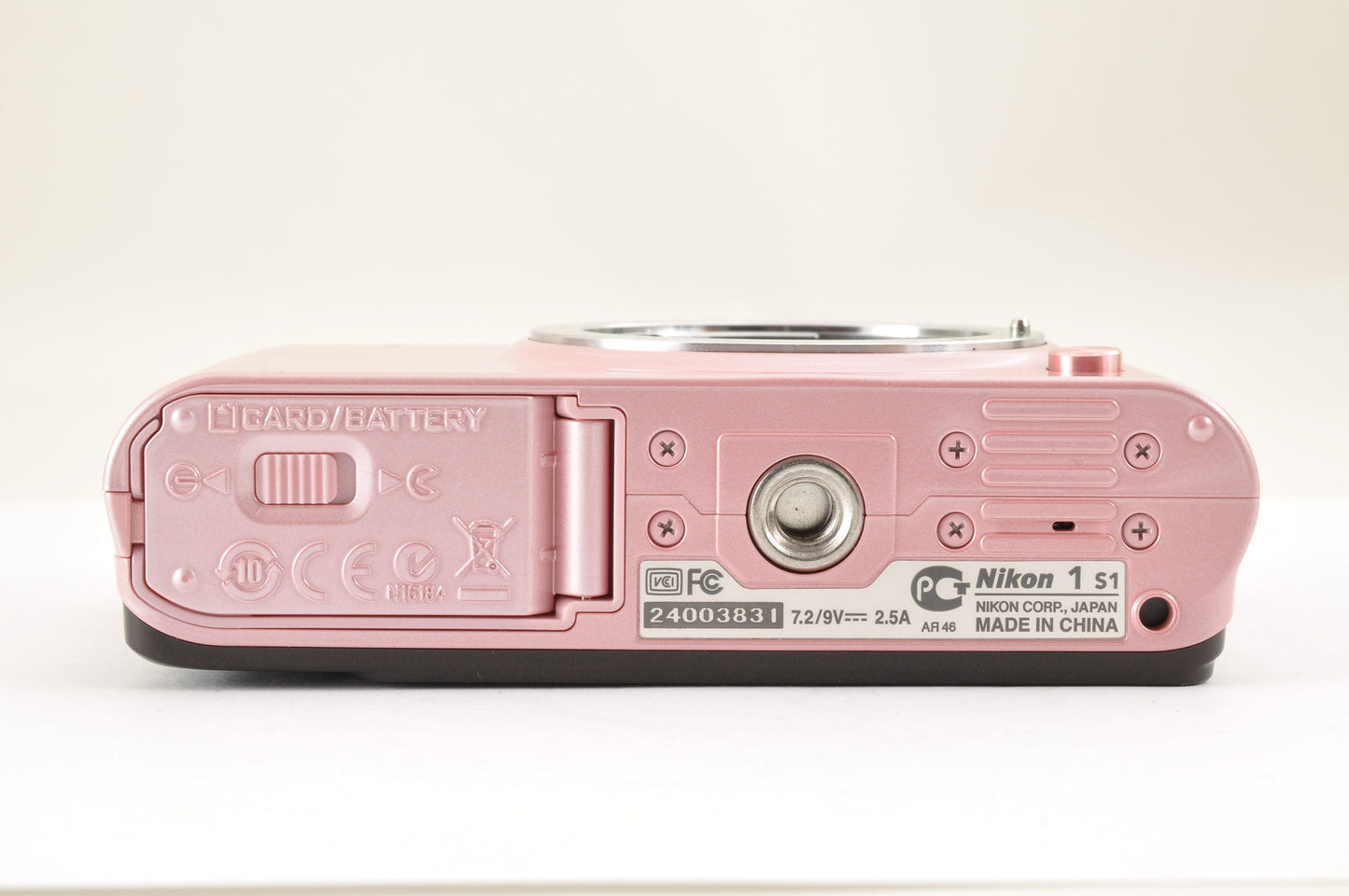 RARE! [Mint+] Nikon 1 S1 PINK Mirrorless Digital Camera  W zoom kit Ship from US
