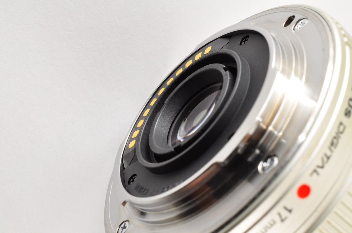 [Top Mint+] OLYMPUS M.ZUIKO DIGITAL 17mm f/2.8 Pancake Lens Silver  US OR Stock
